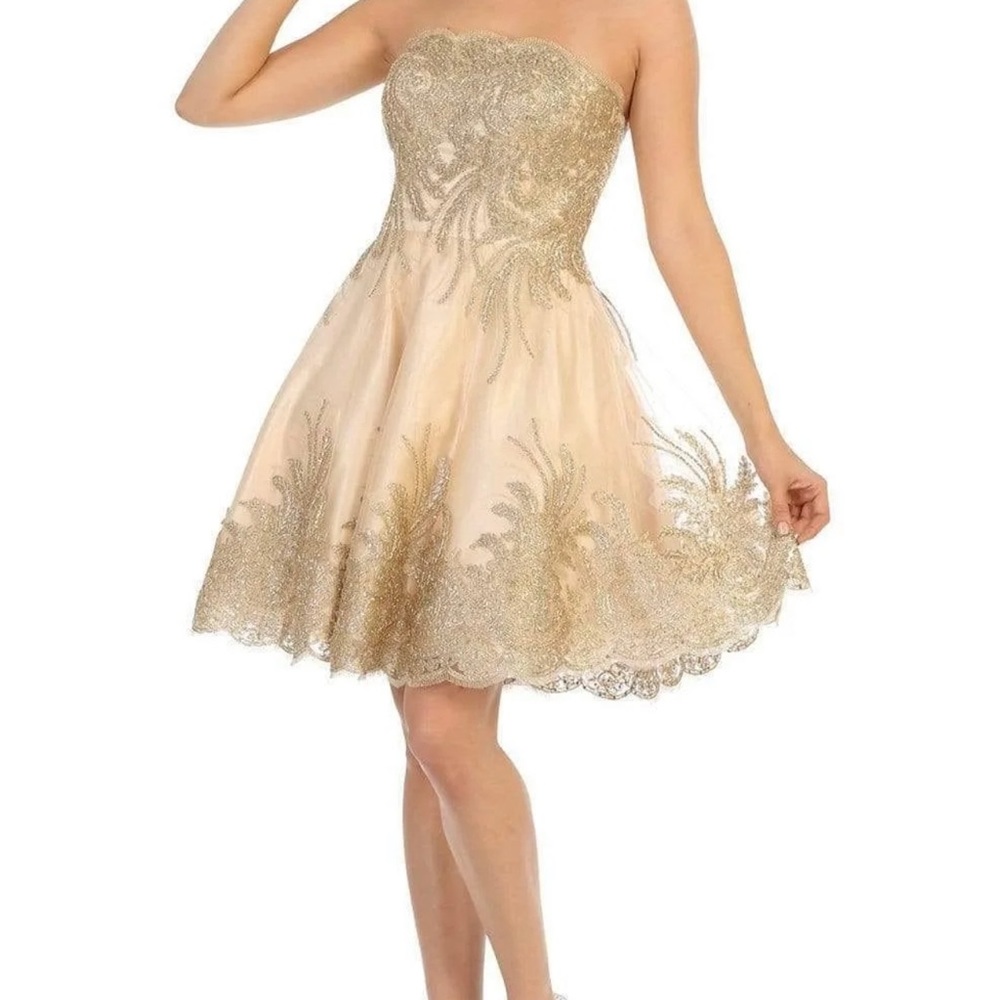 May queen couture prom dress